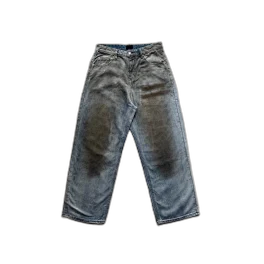 Balenciaga SS25 Distressed Washed Jeans