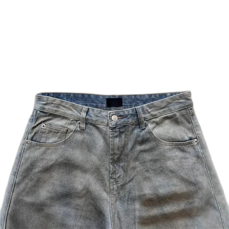 Balenciaga SS25 Distressed Washed Jeans