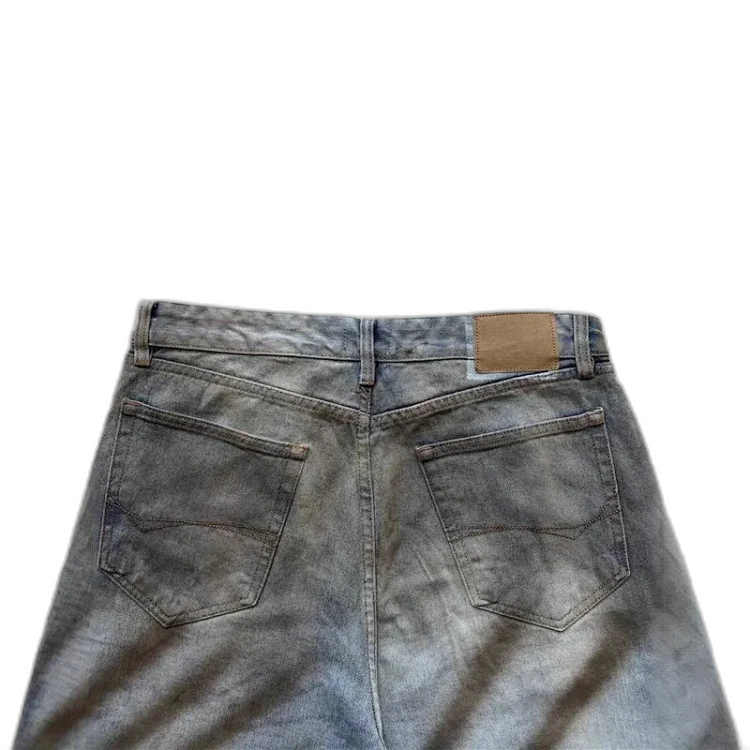 Balenciaga SS25 Distressed Washed Jeans