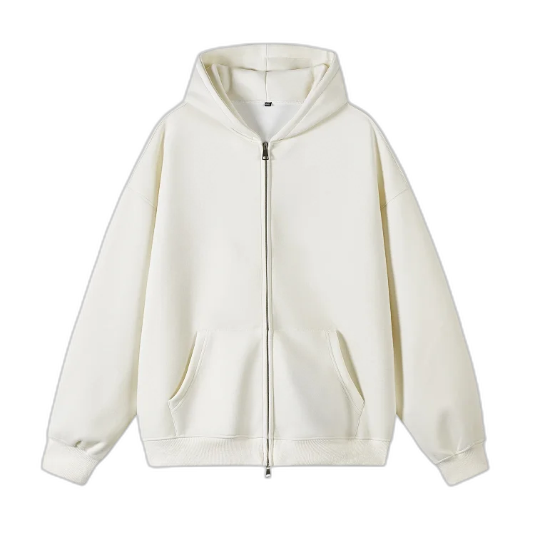 Couple's American Retro Heavyweight Double-Zip Hoodie