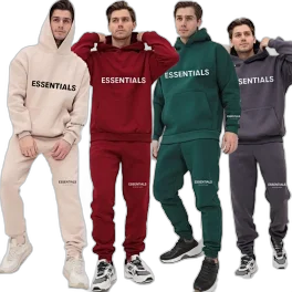 FER Essentials Logo Print Hoodie Set