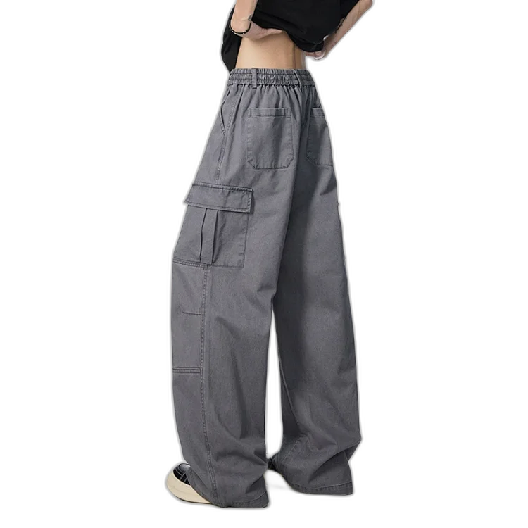 High - Street Retro Parachute Pants (Unisex)