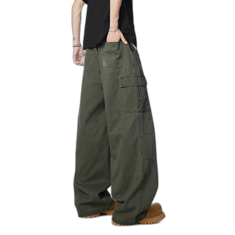 High - Street Retro Parachute Pants (Unisex)
