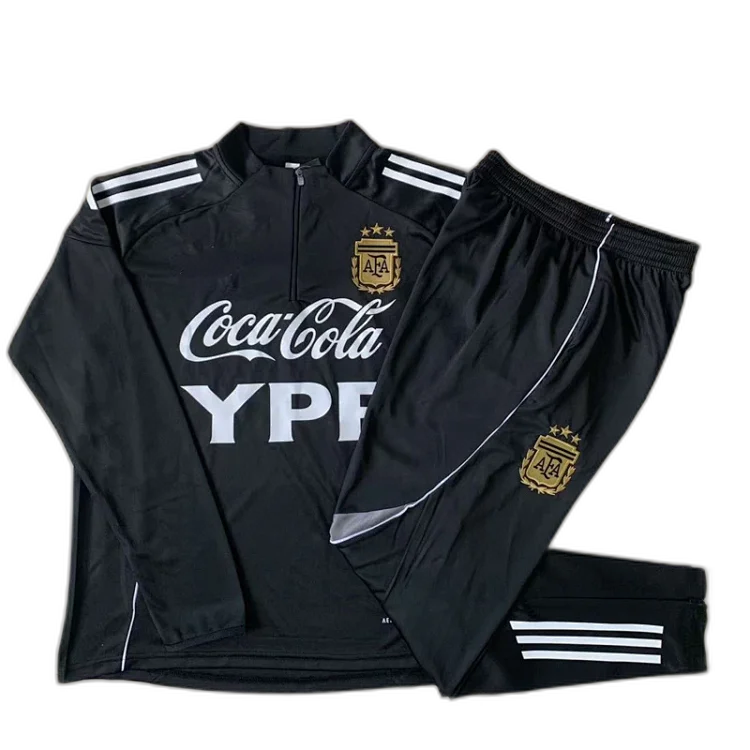 Long Sleeve Half Zip Football Training Jersey