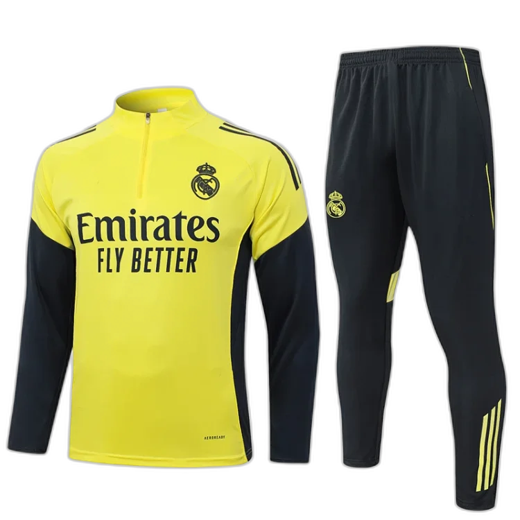 Long Sleeve Half Zip Football Training Jersey