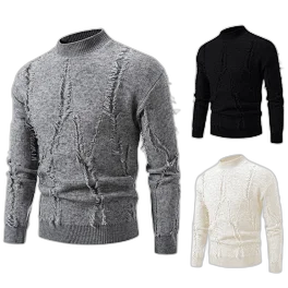 Men's Tassel Sweater Autumn Winter Casual