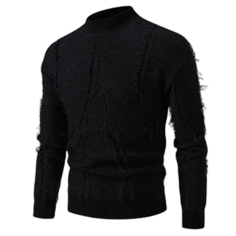 Men's Tassel Sweater Autumn Winter Casual