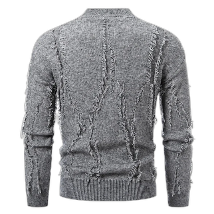 Men's Tassel Sweater Autumn Winter Casual