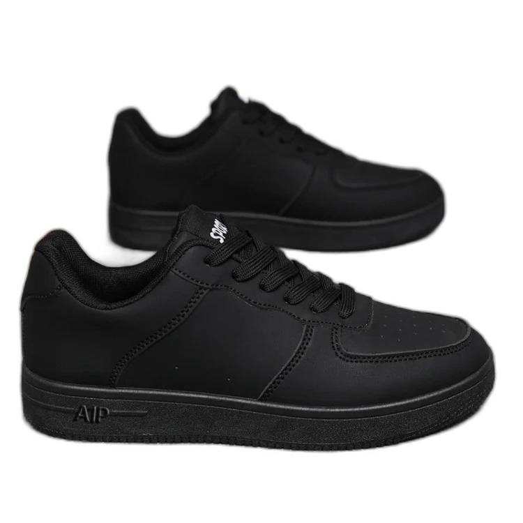 Men's Trendy Air Force Chunky White Sneakers