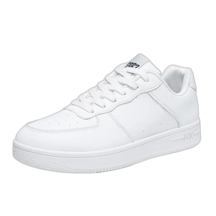 Men's Trendy Air Force Chunky White Sneakers