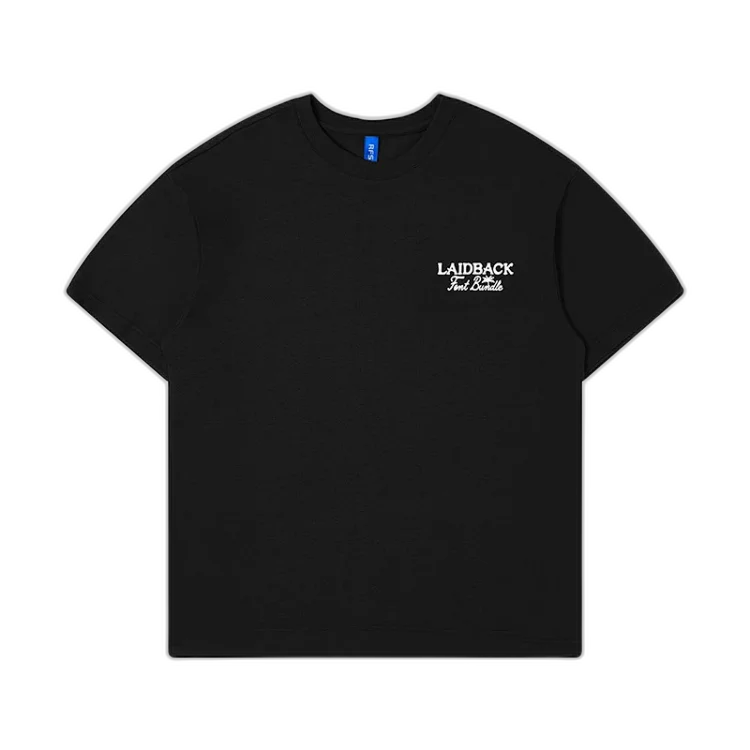 RFSD Men's Loose Printed T-shirt 2025 Spring-Summer